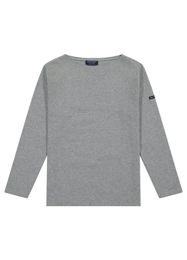 Women GUILDO Grey Saint James Breton Striped Shirts