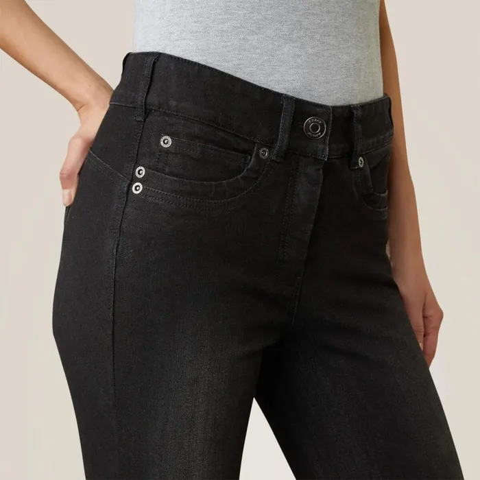Women Halo B Denim Knee Patch Breech Black Rinse Ariat Pants and Shorts Women Halo B Denim Knee Patch Breech Black Rinse Ariat Pants and Shorts