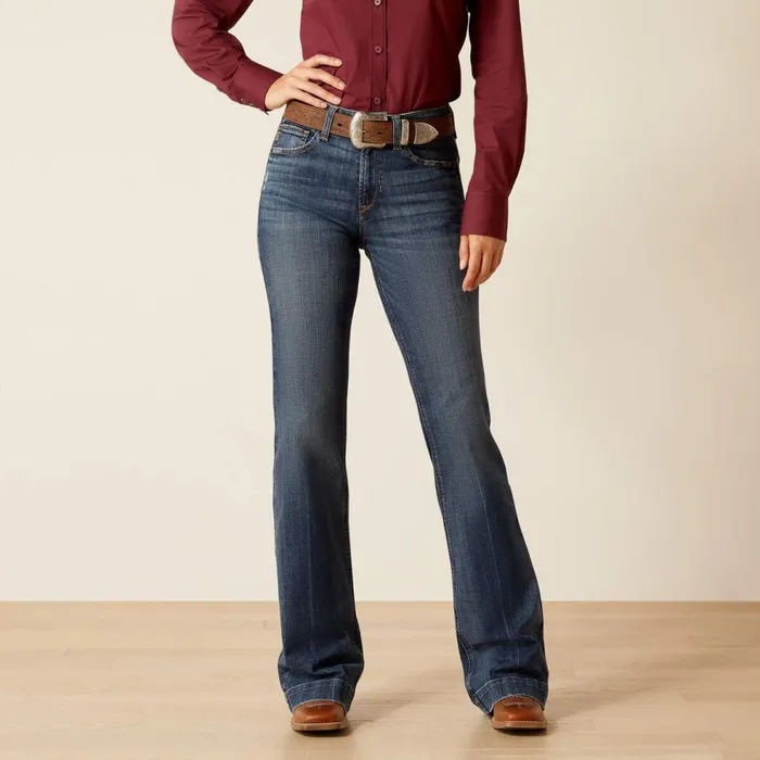 Women High Rise Juliana Slim Siren Ariat Denim