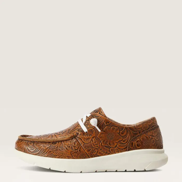 Women Hilo Brown Floral Emboss Ariat Shoes and Sneakers Women Hilo Brown Floral Emboss Ariat Shoes and Sneakers
