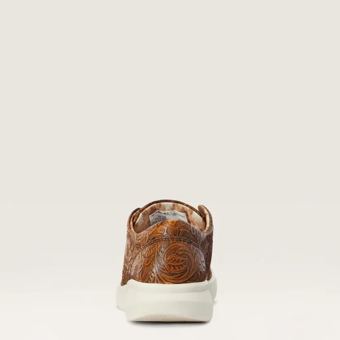 Women Hilo Brown Floral Emboss Ariat Shoes and Sneakers Women Hilo Brown Floral Emboss Ariat Shoes and Sneakers