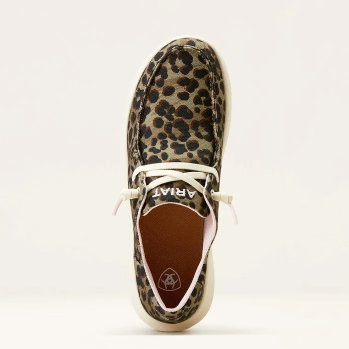 Women Hilo Olive Leopard Print Ariat Shoes and Sneakers