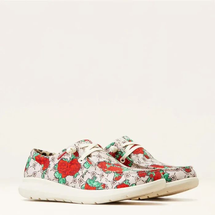 Women Hilo Rose Logo Print Ariat Shoes and Sneakers Women Hilo Rose Logo Print Ariat Shoes and Sneakers