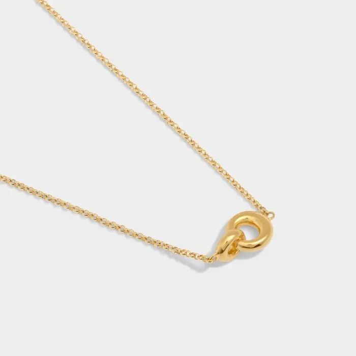 Women Infinity039 Waterproof Gold Sentiment Necklace Katie Loxton Necklaces