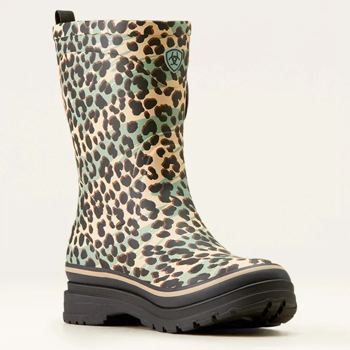 Women Kelmarsh Mid Rubber Boot Leopard Camo Ariat Waterproof Boots Women Kelmarsh Mid Rubber Boot Leopard Camo Ariat Waterproof Boots