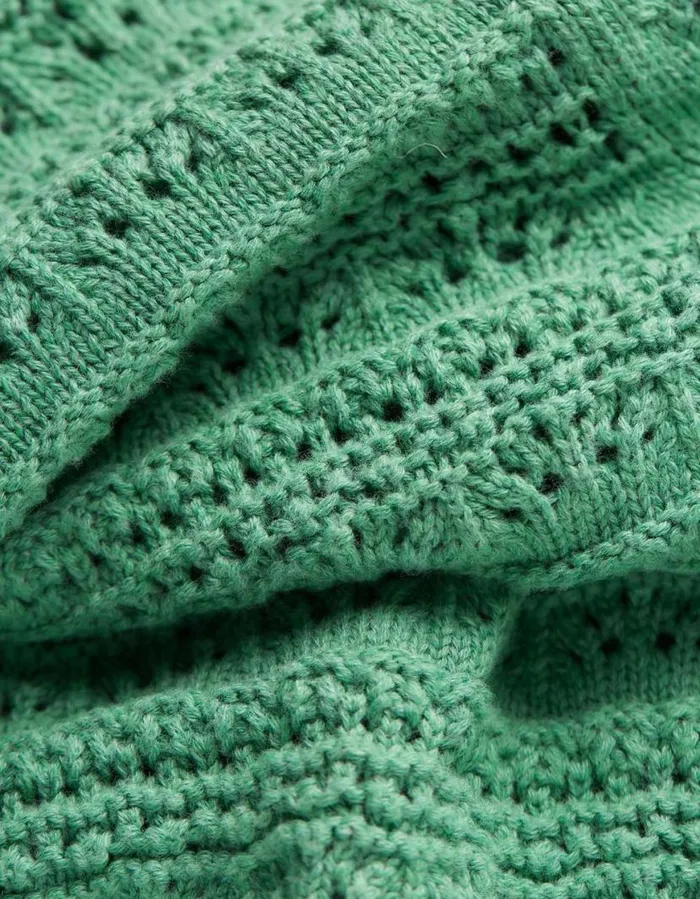 Women Knitwear FatFace Adrinenna Crew Neck Jumper Bright Green