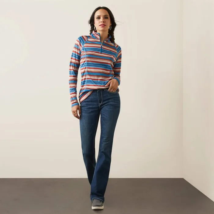 Women Laguna 14 Zip Top Horizon Serape Ariat TShirts and Tops Women Laguna 14 Zip Top Horizon Serape Ariat TShirts and Tops