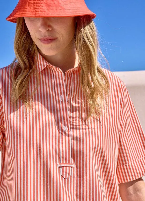 Women LEONIE White Tangerine Saint James New Summer Collection Women LEONIE White Tangerine Saint James New Summer Collection
