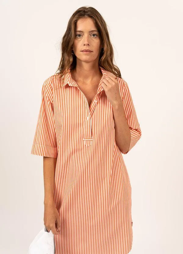 Women LEONIE White Tangerine Saint James New Summer Collection Women LEONIE White Tangerine Saint James New Summer Collection