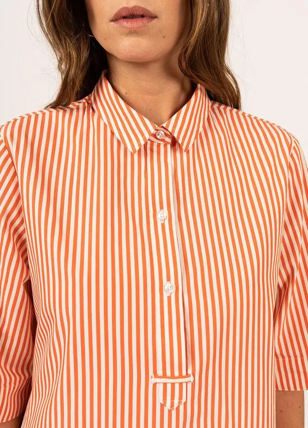 Women LEONIE White Tangerine Saint James New Summer Collection Women LEONIE White Tangerine Saint James New Summer Collection
