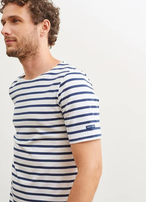 Women LEVANT MODERN White Navy Saint James Breton Striped Shirts Women LEVANT MODERN White Navy Saint James Breton Striped Shirts