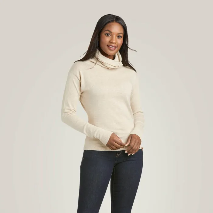 Women Lexi Sweater Oatmeal Ariat Sweaters and Cardigans