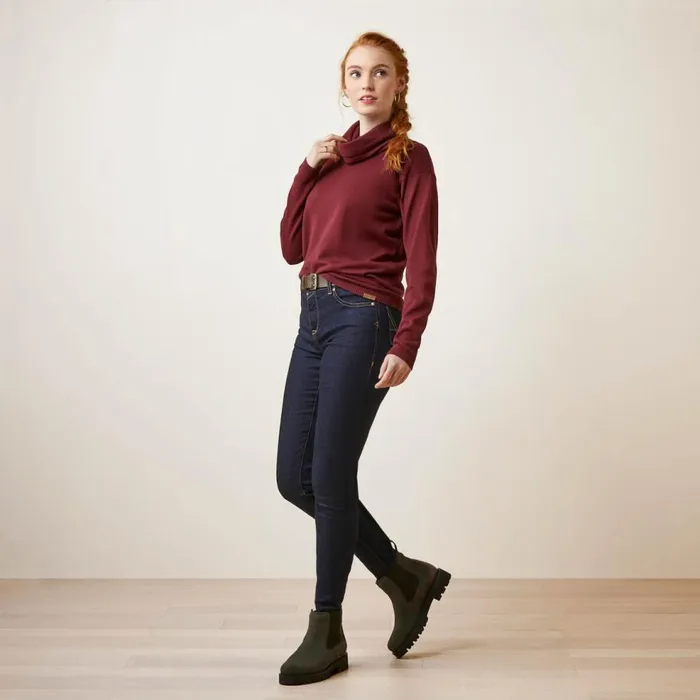 Women Lexi Sweater Tawny Port Ariat Sweatshirts and Hoodies Women Lexi Sweater Tawny Port Ariat Sweatshirts and Hoodies