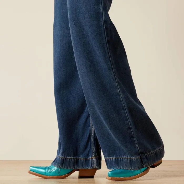 Women Lyla Trouser Whisper Ariat Denim