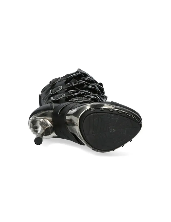 Women MPunk001cadV1 New Rock High Heels