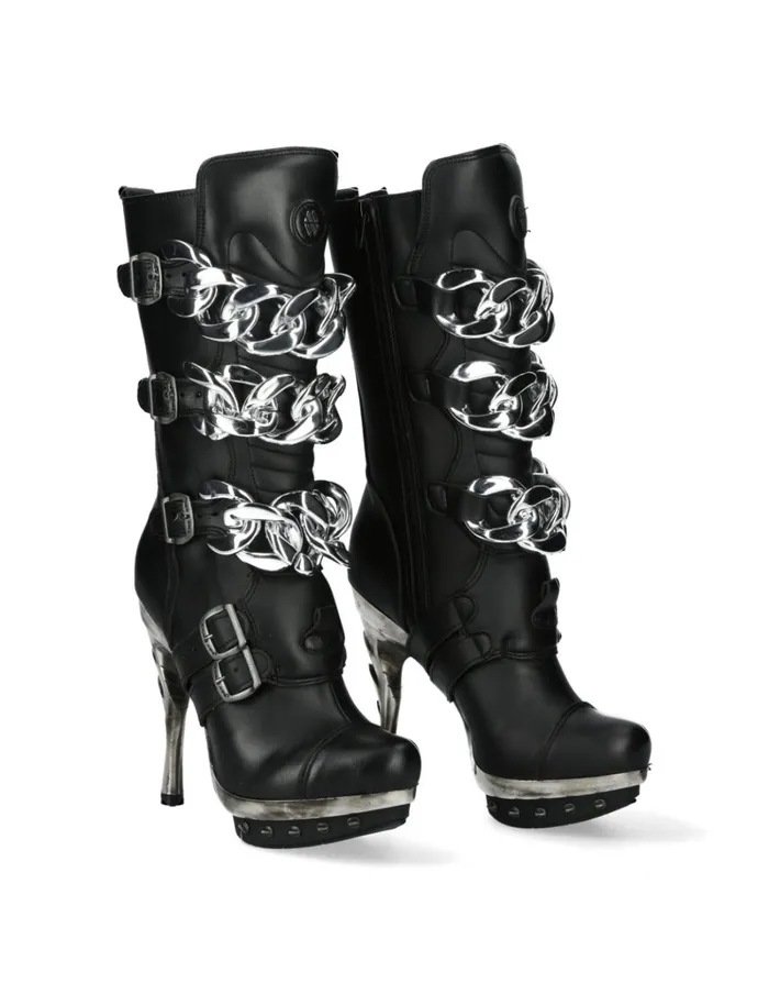 Women MPunk001cadV2 New Rock High Heels