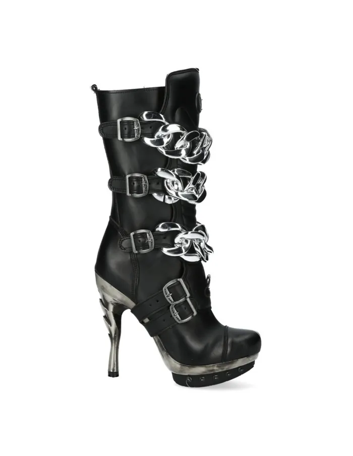 Women MPunk001cadV2 New Rock High Heels