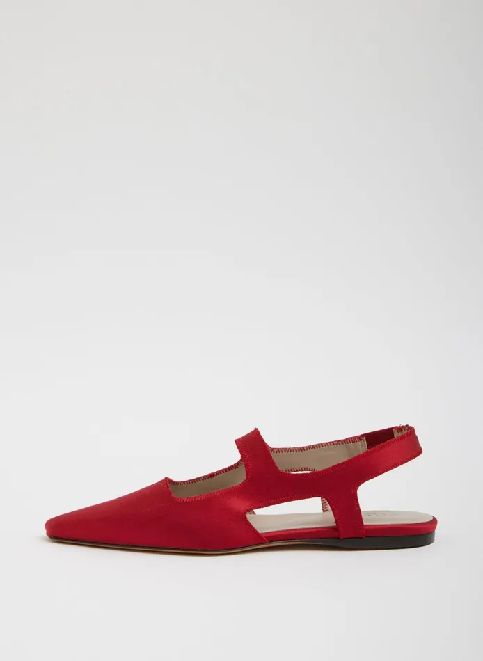 Women Malcolm Flat Red Tibi Flats