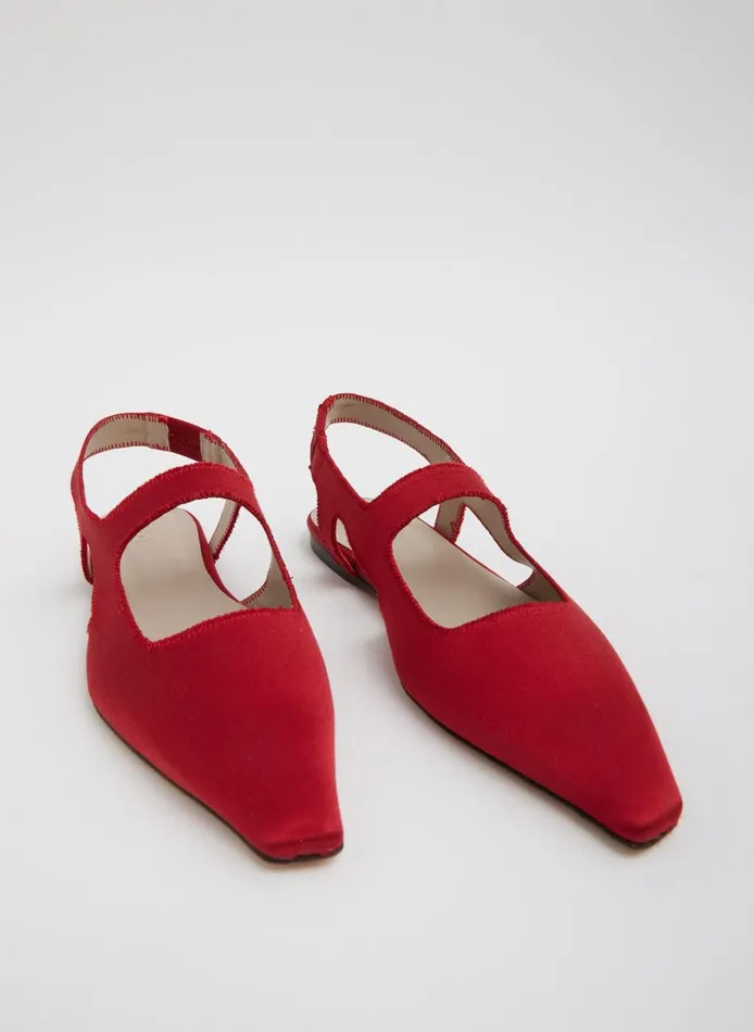 Women Malcolm Flat Red Tibi Flats