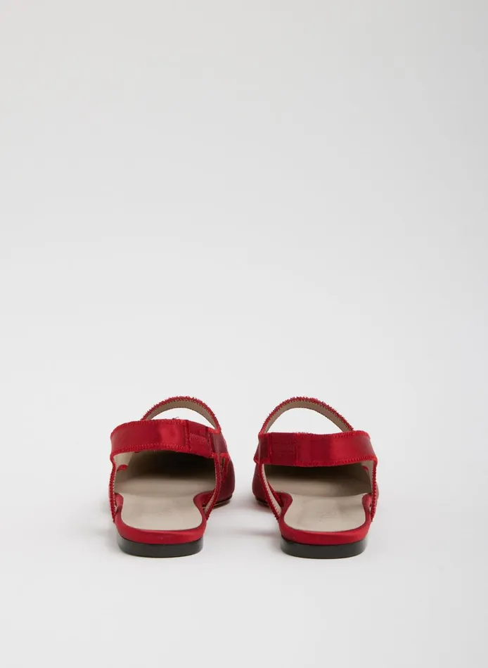 Women Malcolm Flat Red Tibi Flats