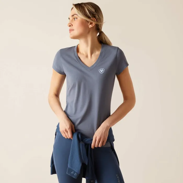 Women Marquee TShirt China Blue Ariat TShirts and Tops