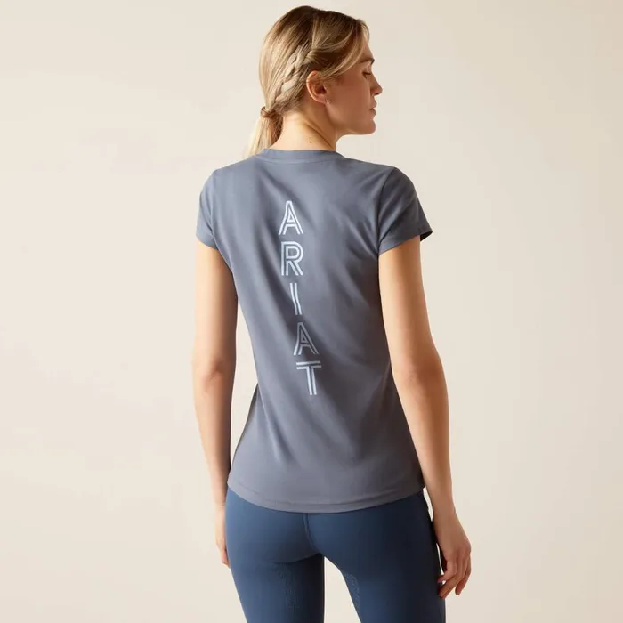 Women Marquee TShirt China Blue Ariat TShirts and Tops Women Marquee TShirt China Blue Ariat TShirts and Tops