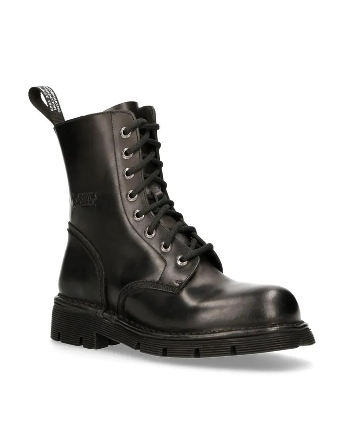 WomenMen Ankle Boot Metallic MNewmili084cC2 New Rock Boots