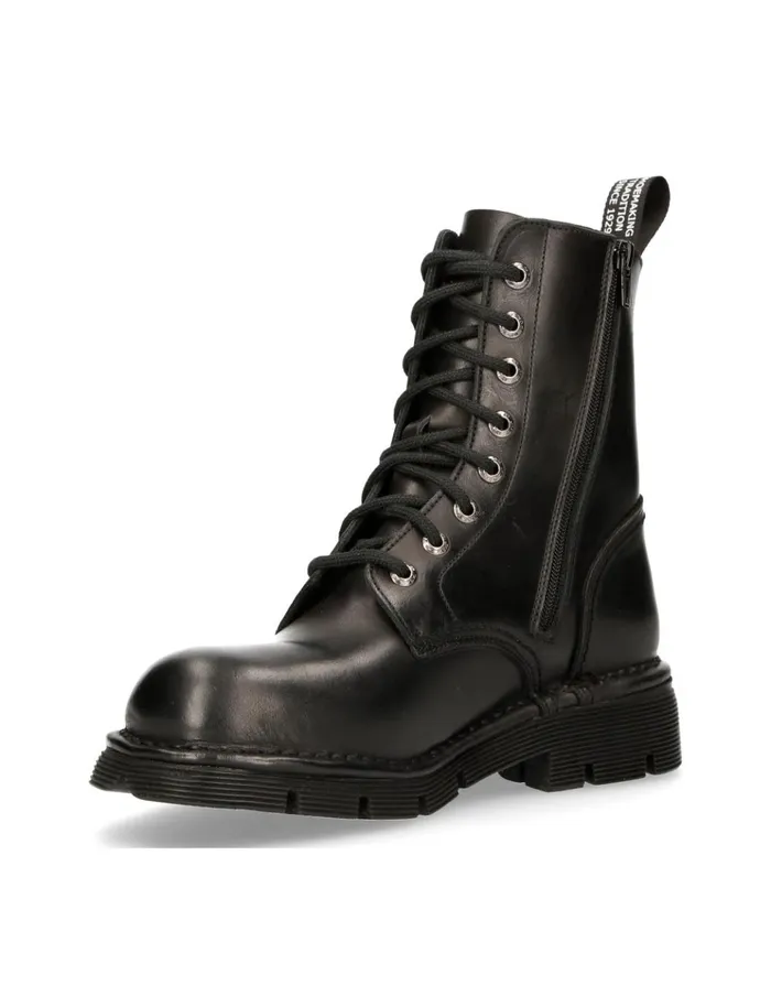WomenMen Ankle Boot Metallic MNewmili084cC2 New Rock Boots