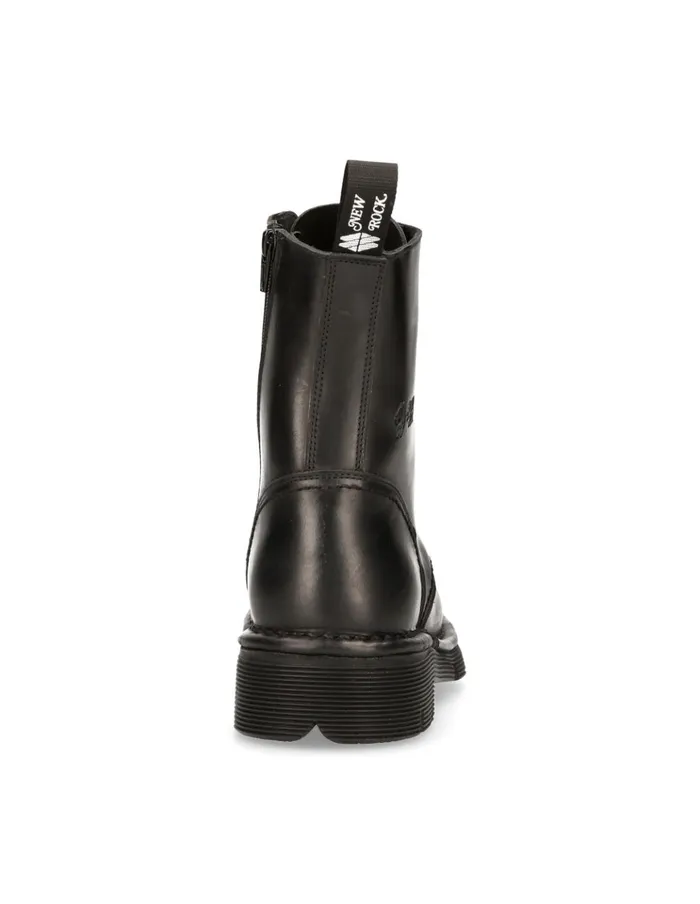 WomenMen Ankle Boot Metallic MNewmili084cC2 New Rock Boots