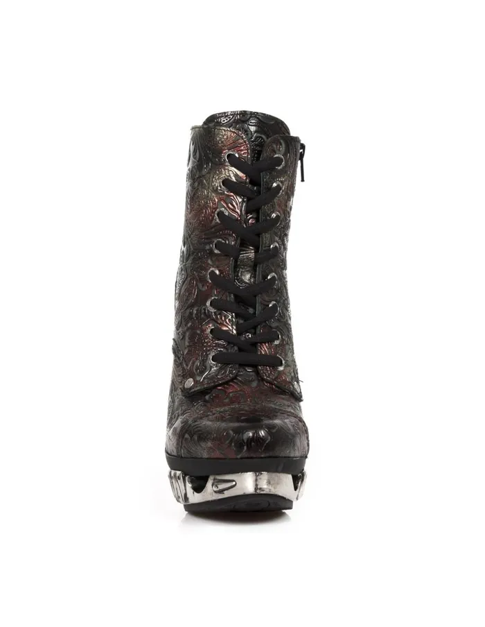 WomenMen Ankle Boot Punk MMag016S6 New Rock High Heels