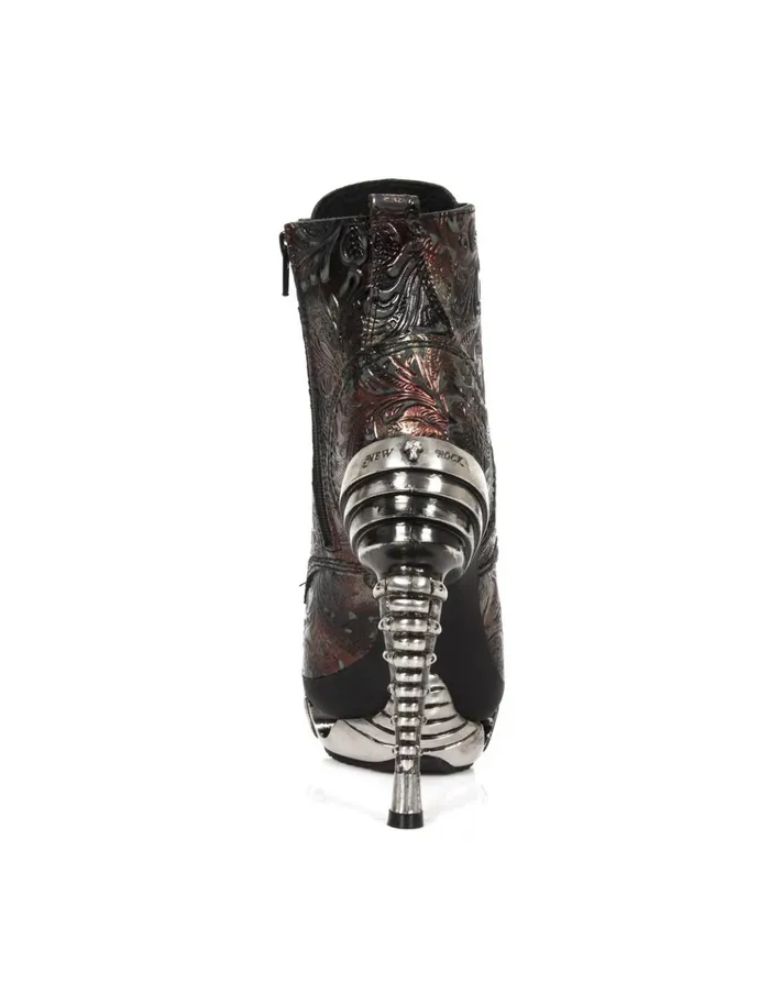 WomenMen Ankle Boot Punk MMag016S6 New Rock High Heels