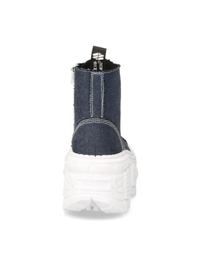 WomenMen Ankle Boot Tank MWall005V25 New Rock Platform