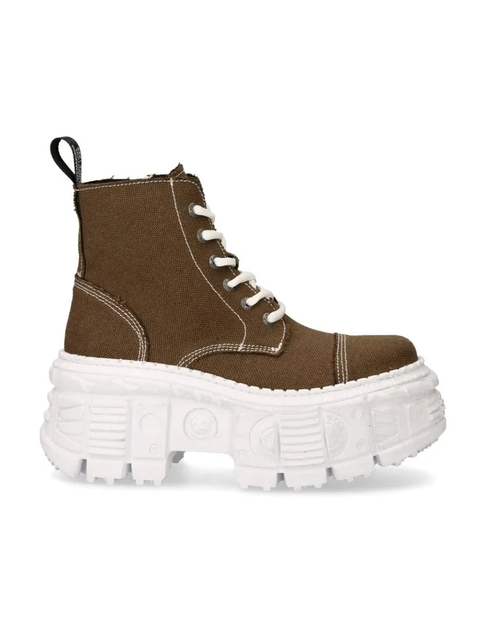 WomenMen Ankle Boot Tank MWall005V28 New Rock Platform