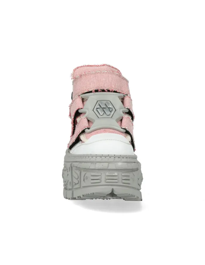 WomenMen Ankle Boot Tank MWall009V3 New Rock Booties