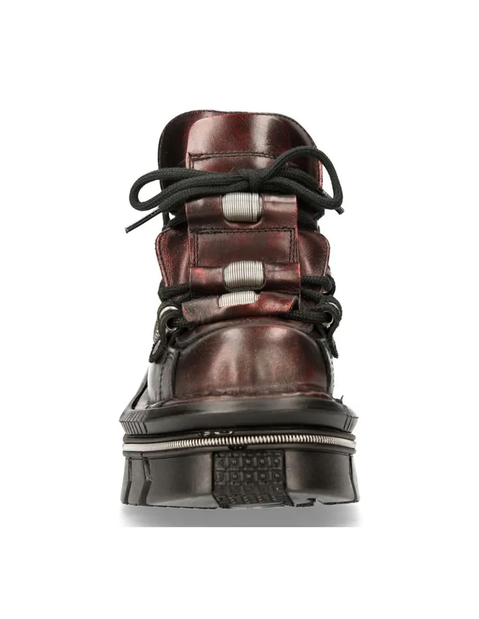 WomenMen Ankle Boot Techno M215C9 New Rock Platform