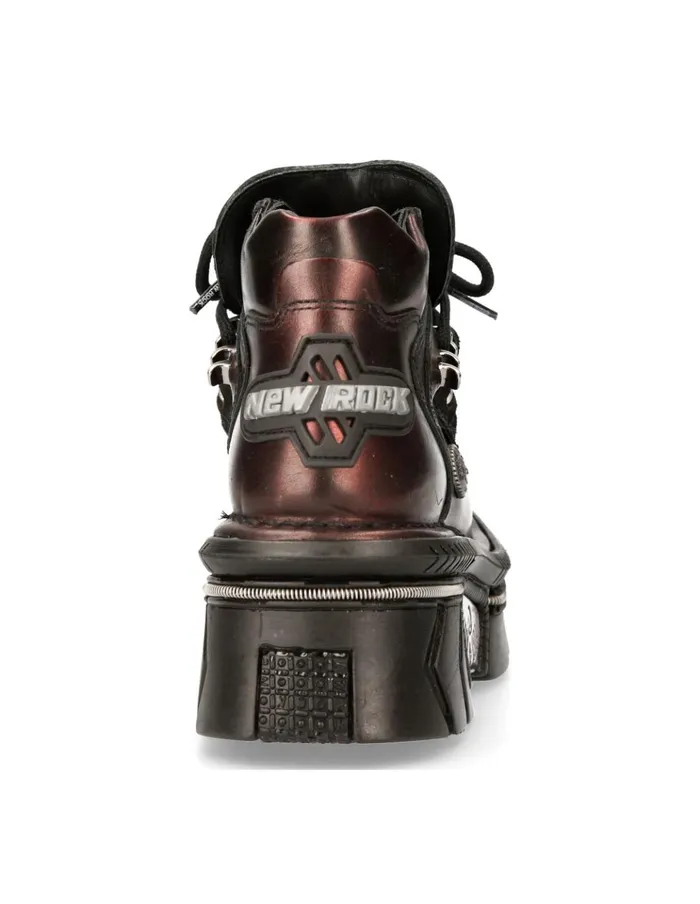 WomenMen Ankle Boot Techno M215C9 New Rock Platform