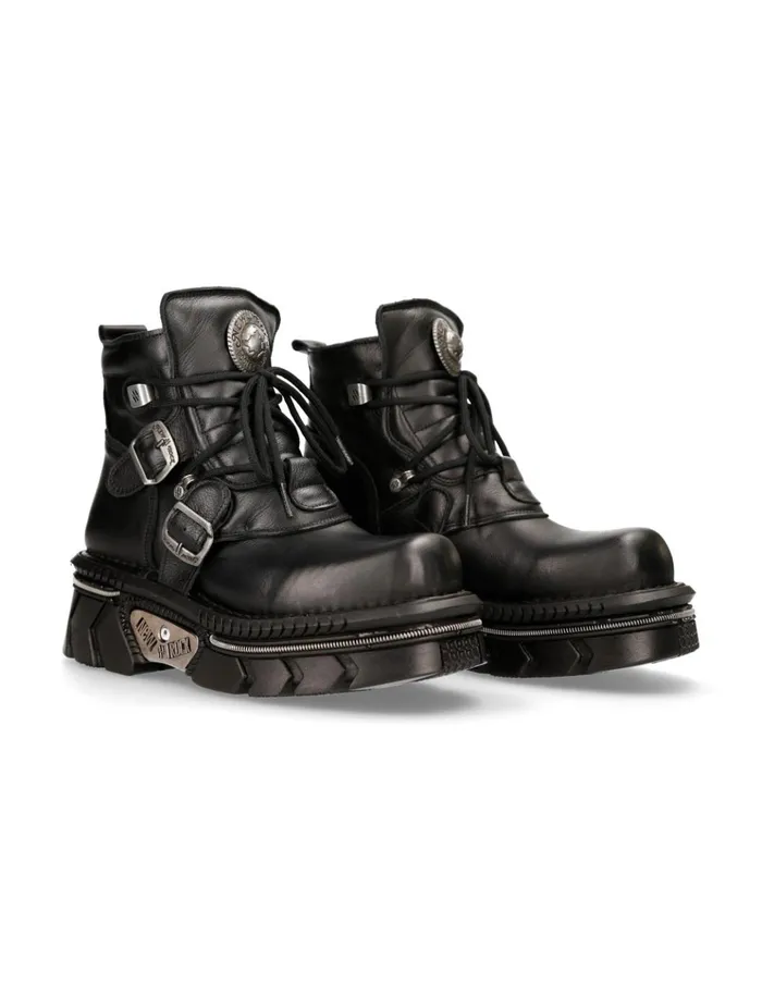 WomenMen Ankle Boot Techno M988C7 New Rock Platform