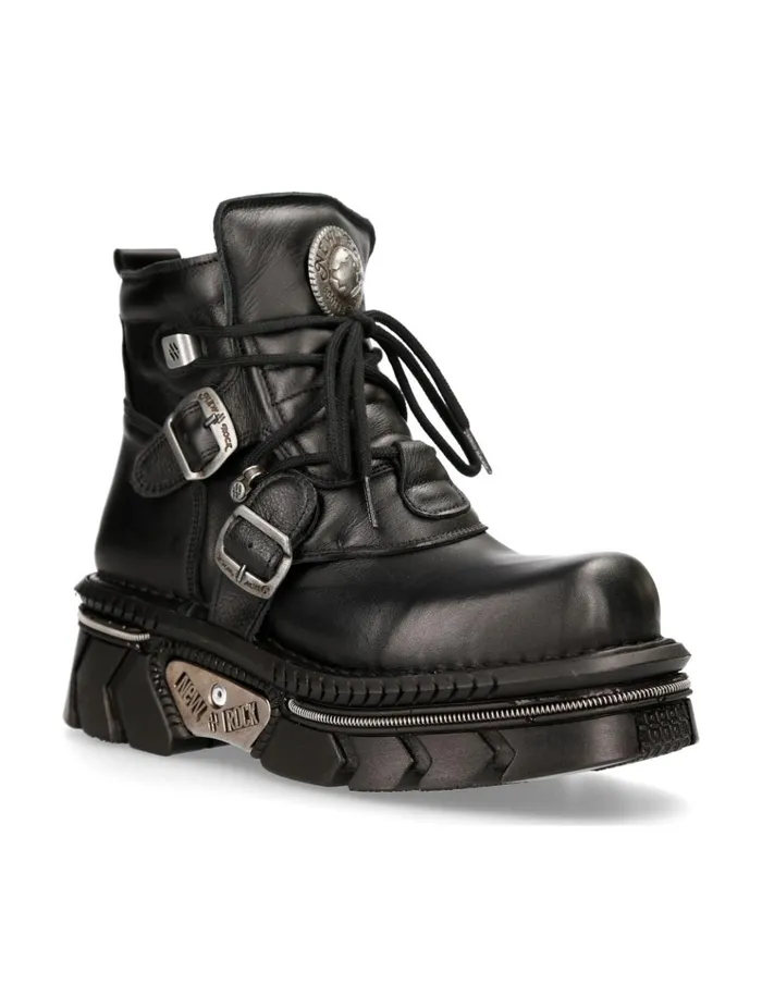 WomenMen Ankle Boot Techno M988C7 New Rock Platform