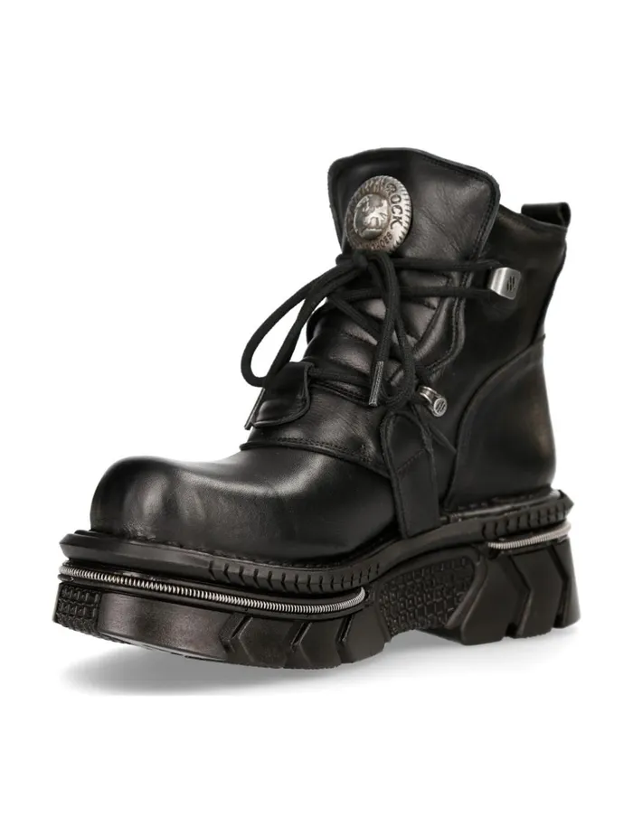 WomenMen Ankle Boot Techno M988C7 New Rock Platform