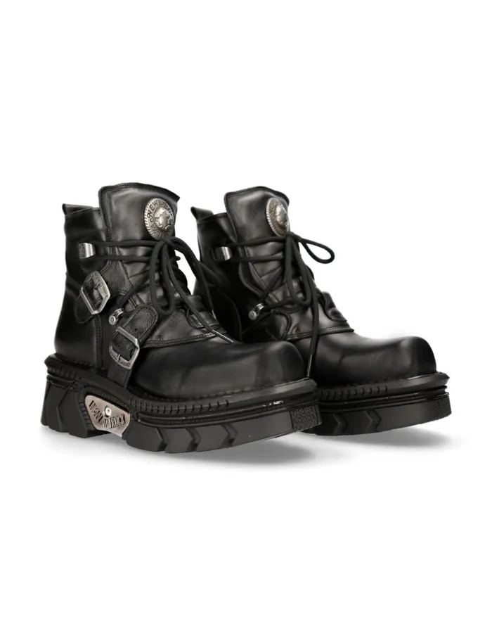 WomenMen Ankle Boot Techno M988C8 New Rock Platform