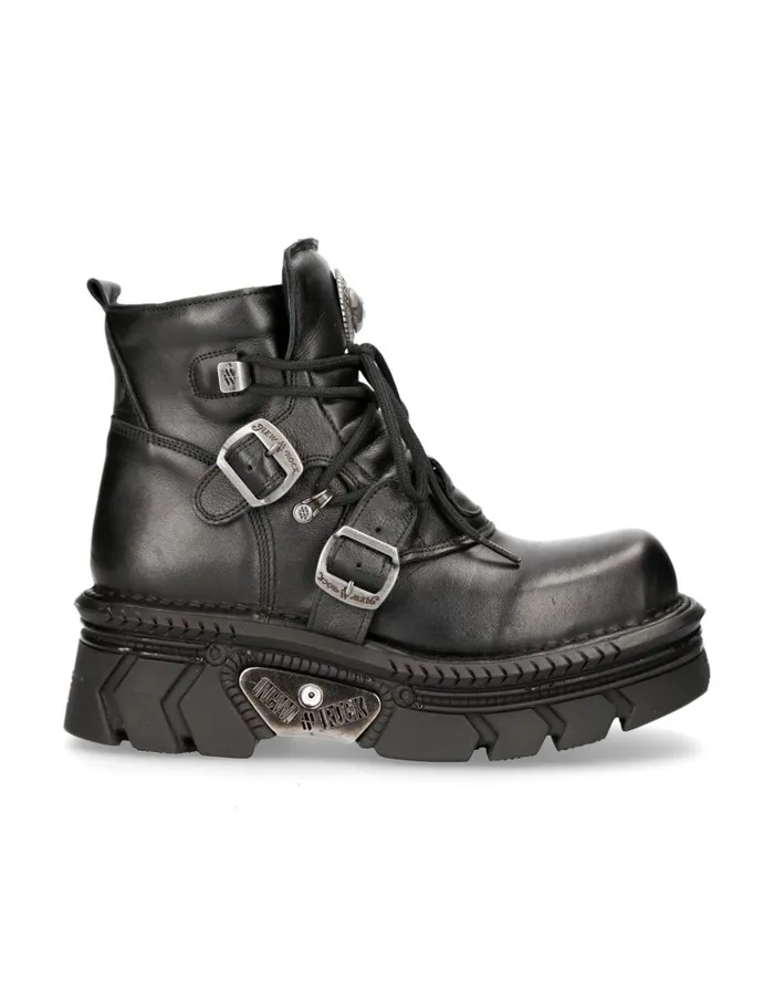 WomenMen Ankle Boot Techno M988C8 New Rock Platform