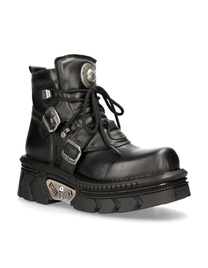 WomenMen Ankle Boot Techno M988C8 New Rock Platform