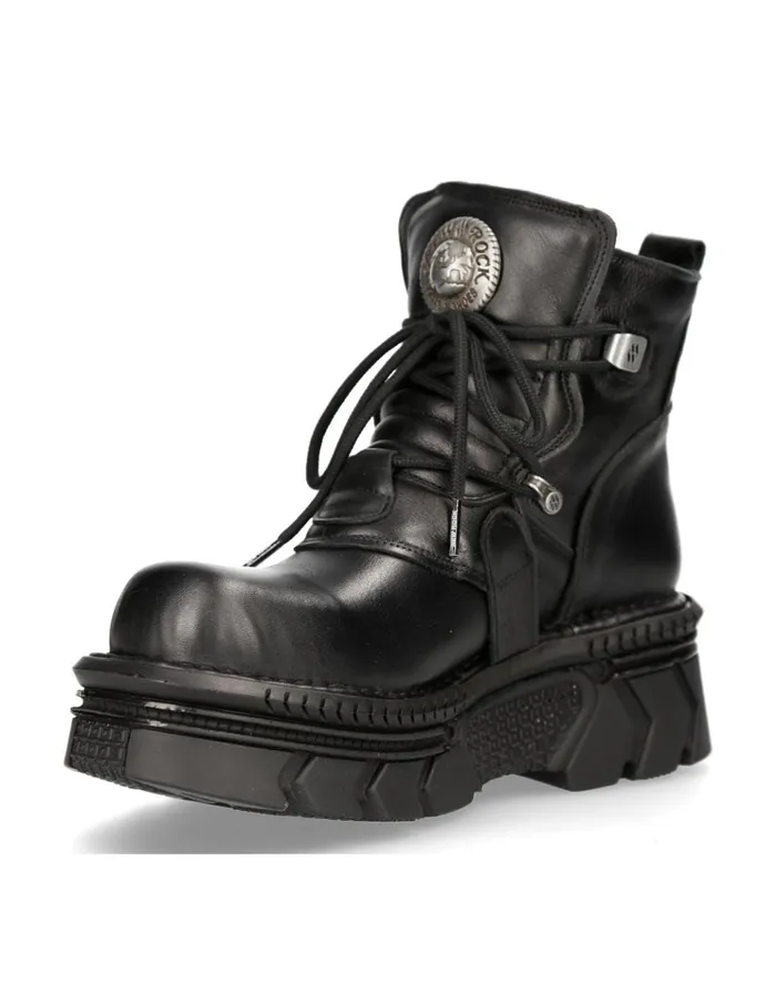 WomenMen Ankle Boot Techno M988C8 New Rock Platform