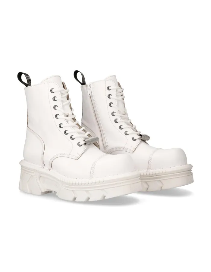 WomenMen Ankle Boot Techno MMili083cmC56 New Rock Boots