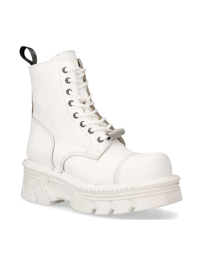 WomenMen Ankle Boot Techno MMili083cmC56 New Rock Boots