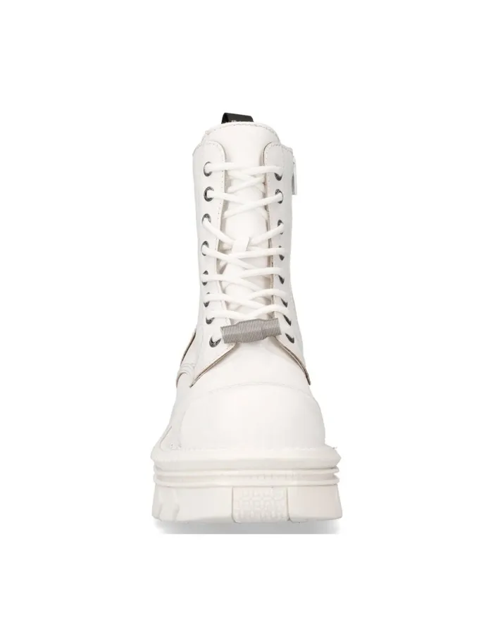 WomenMen Ankle Boot Techno MMili083cmC56 New Rock Boots