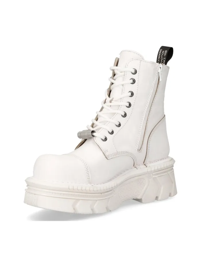 WomenMen Ankle Boot Techno MMili083cmC56 New Rock Boots