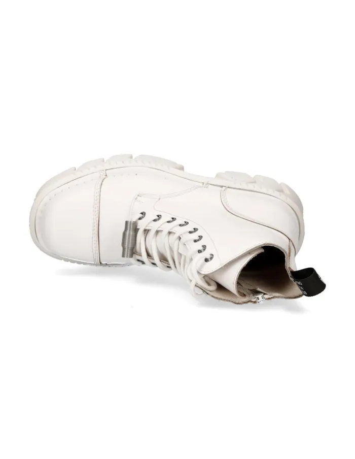WomenMen Ankle Boot Techno MMili083cmC56 New Rock Boots