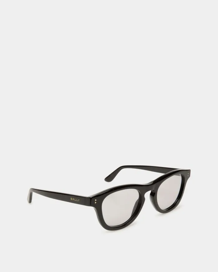 WomenMen Bally Sunglasses Dieter Sunglasses In Black Acetate Black WomenMen Bally Sunglasses Dieter Sunglasses In Black Acetate Black