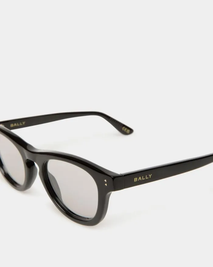 WomenMen Bally Sunglasses Dieter Sunglasses In Black Acetate Black WomenMen Bally Sunglasses Dieter Sunglasses In Black Acetate Black